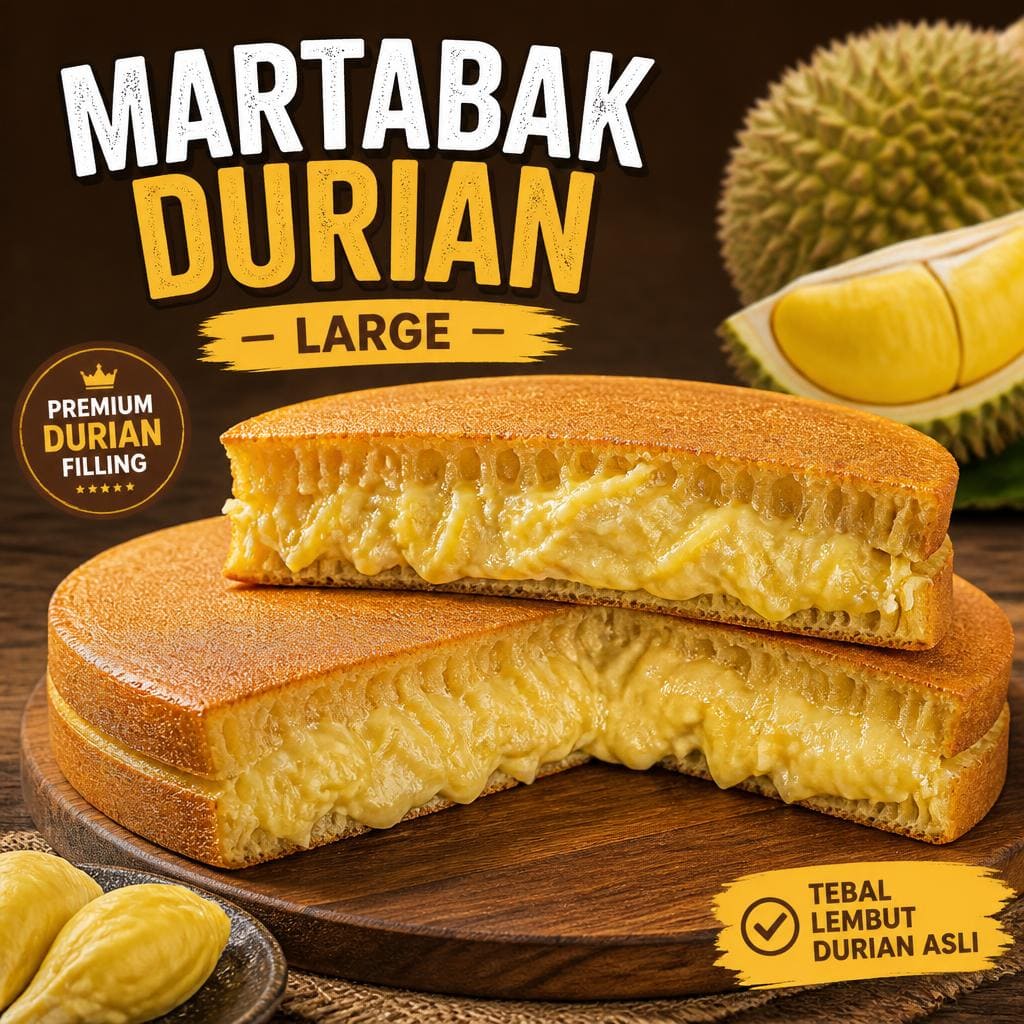 Durian Large Martabak 999 Asli Bandung